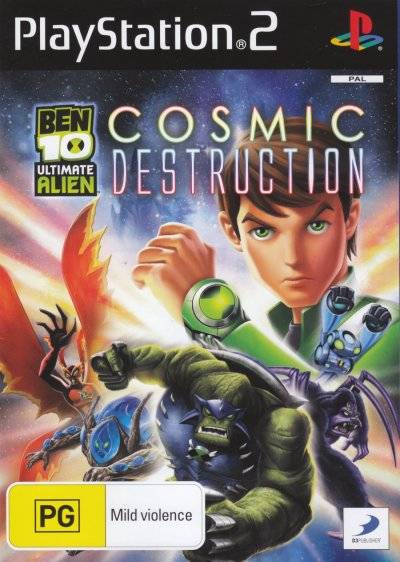 D3 Ben 10 Ultimate Alien Cosmic Destruction Refurbished PS2 Playstation 2 Game